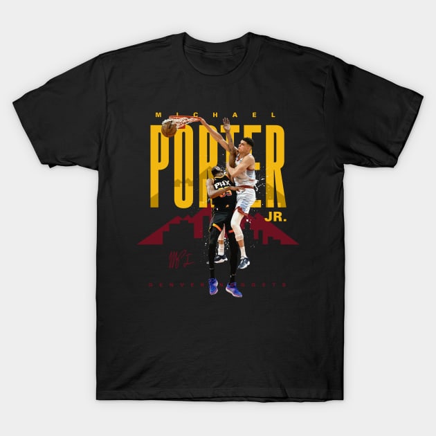 Michael Porter Jr T-Shirt by Juantamad